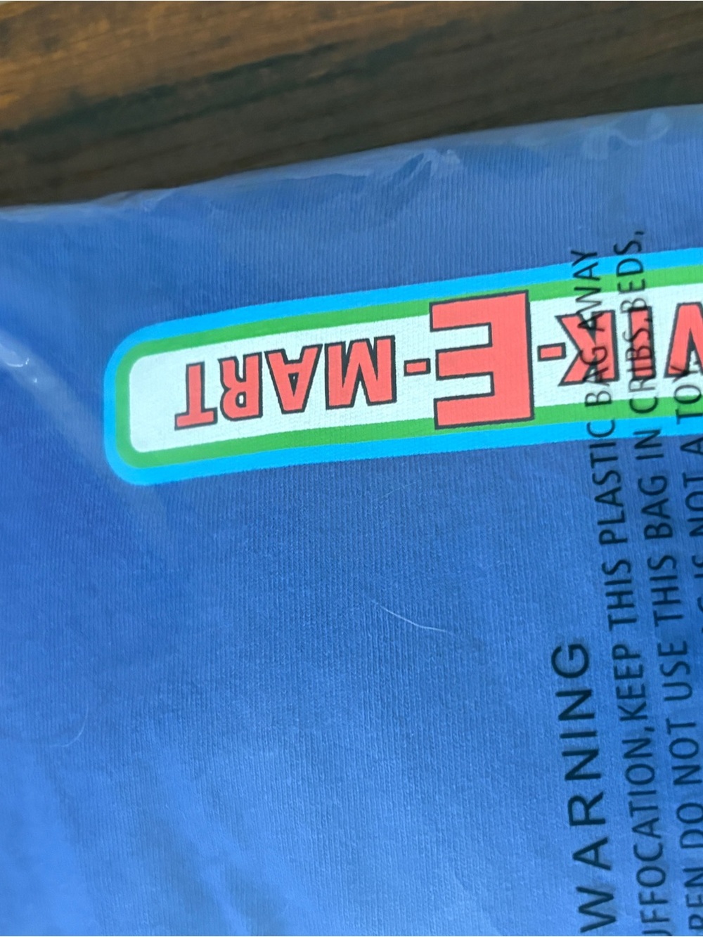 The Simpsons' Kwik-E-Mart Long Sleeve Tee in Royal Blue - Picture 8 of 8